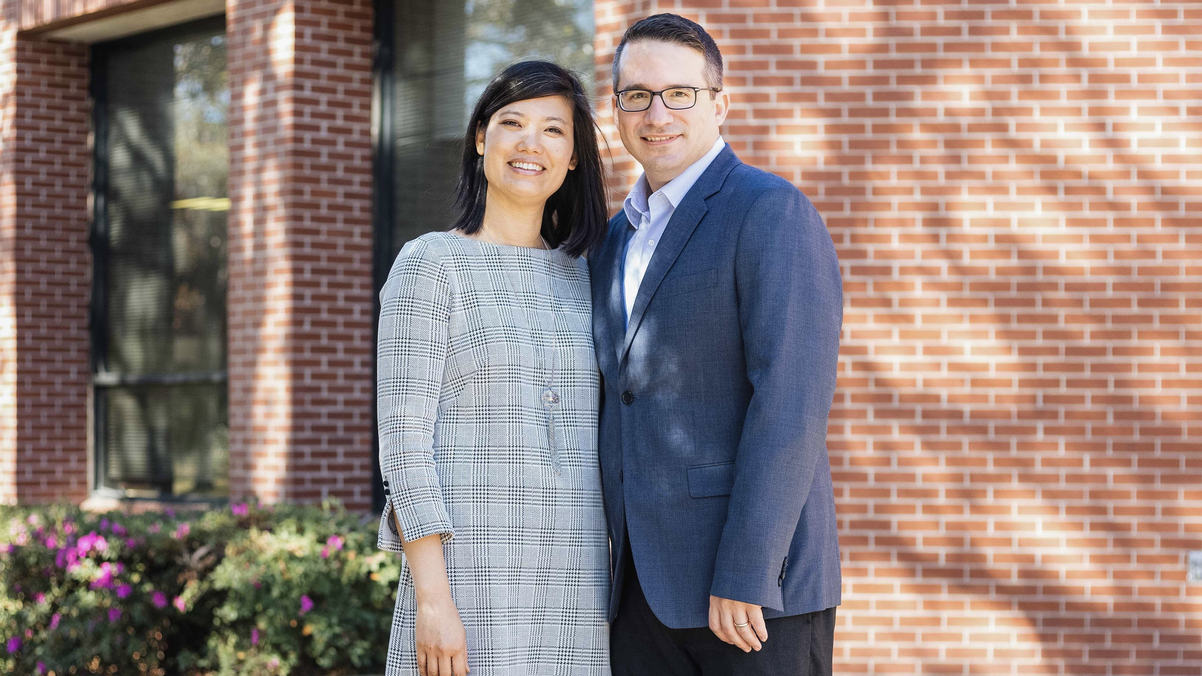 Dr. Mary Chung and Dr. Carlos Feller